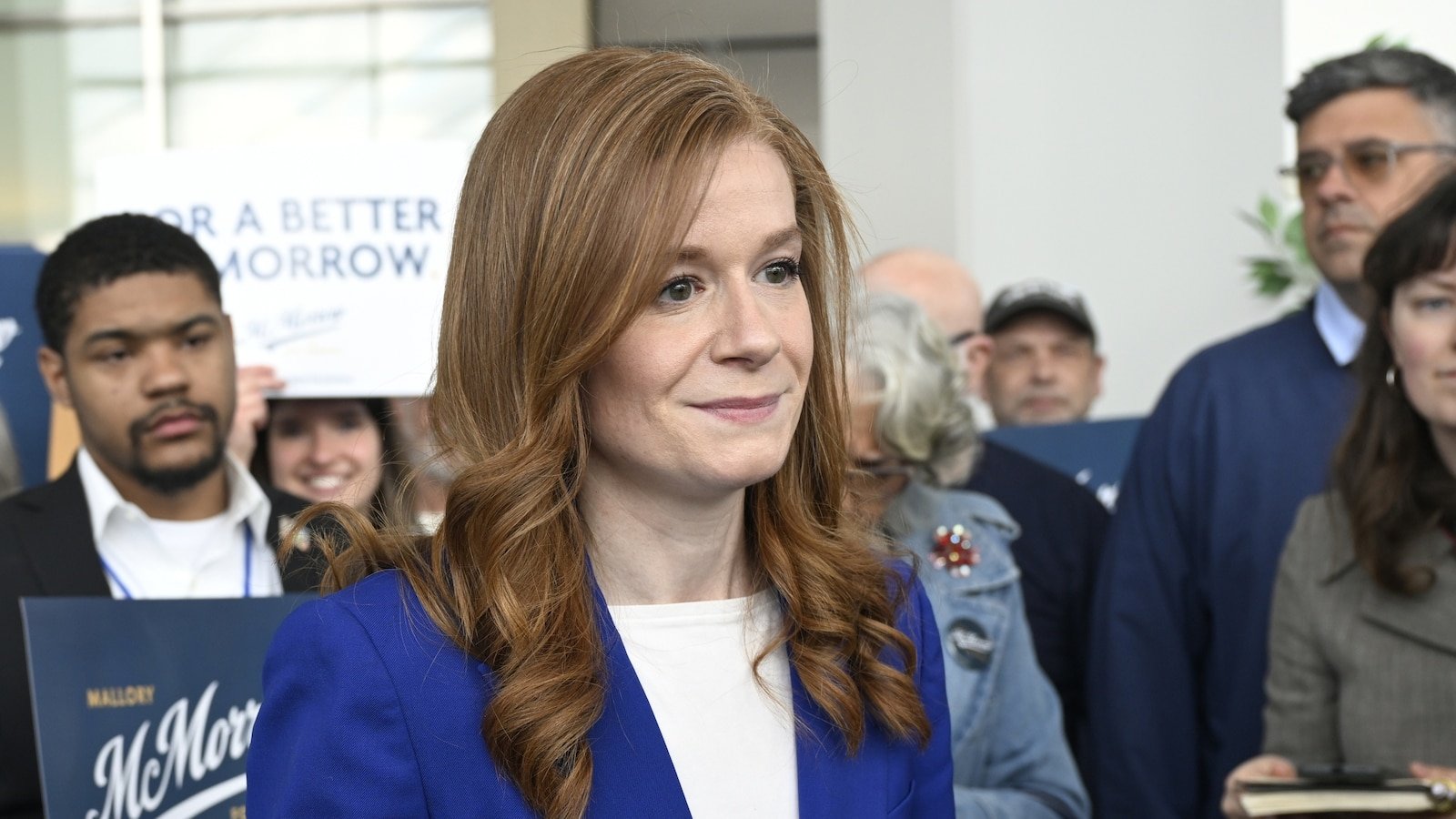 Democrat Mallory McMorrow suspends her Michigan Senate campaign