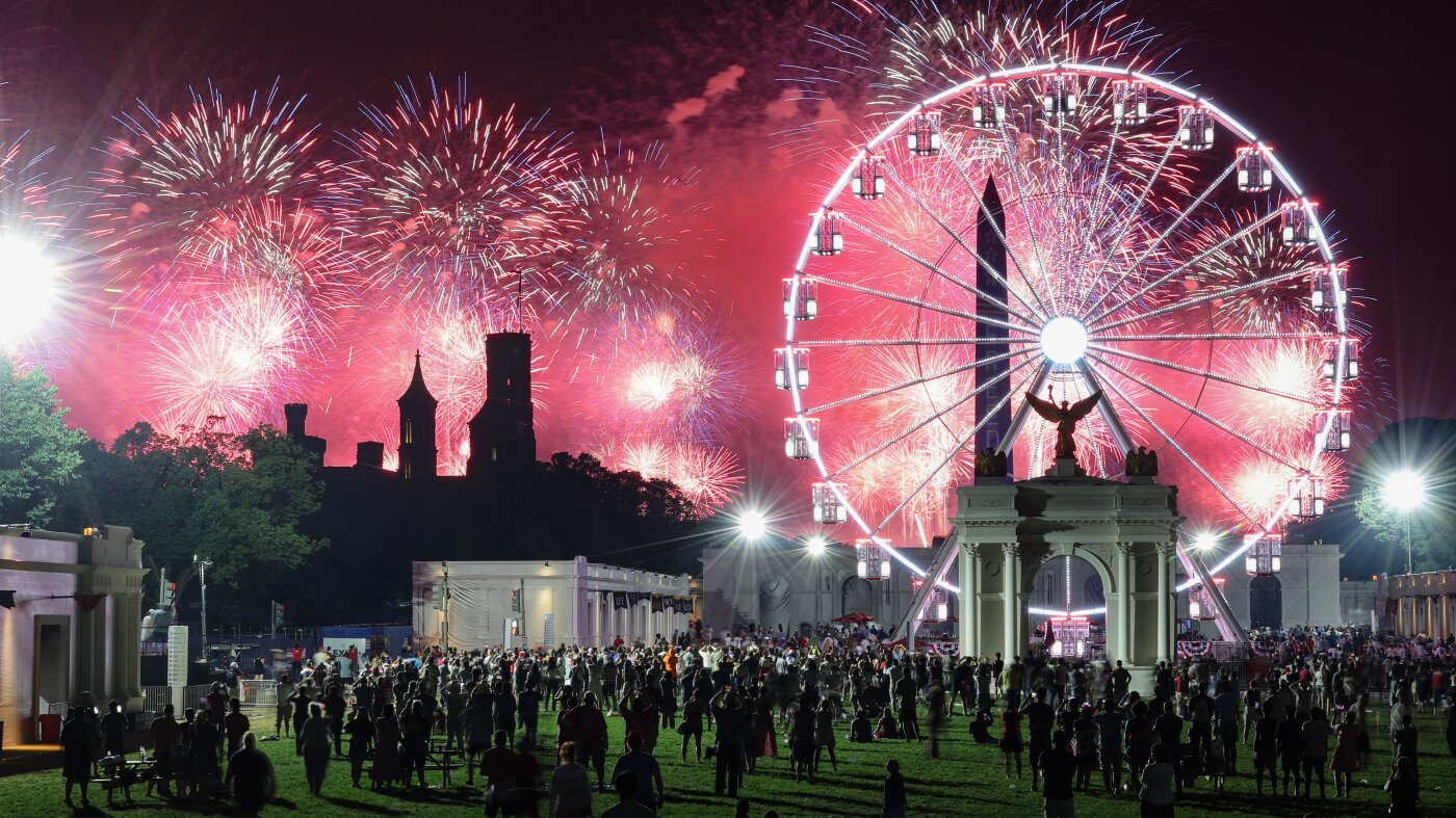 Freedom 250 seeks $10 million more for July Fourth celebrations : NPR