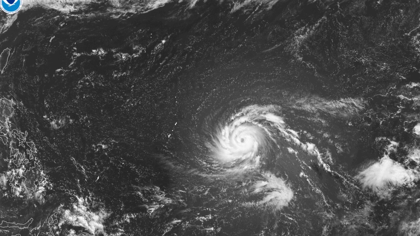 Guam and surrounding Pacific islands brace for impact of Super Typhoon Bavi : NPR