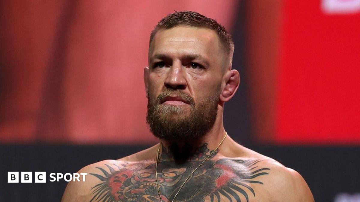 Conor McGregor before his fight against Dustin Poirier in 2021