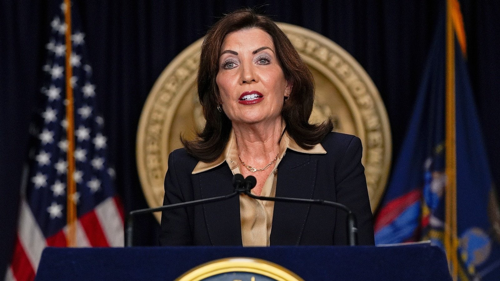New York Gov. Kathy Hochul announces moratorium on data centers