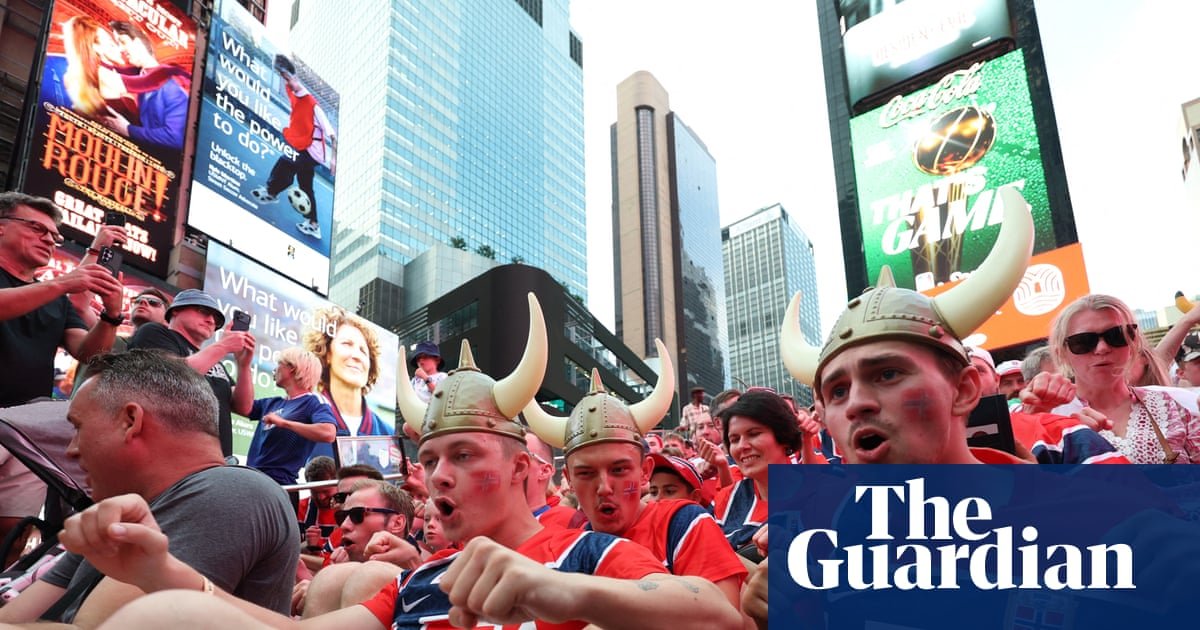 Norway's Viking row takes over the World Cup – video | Norway