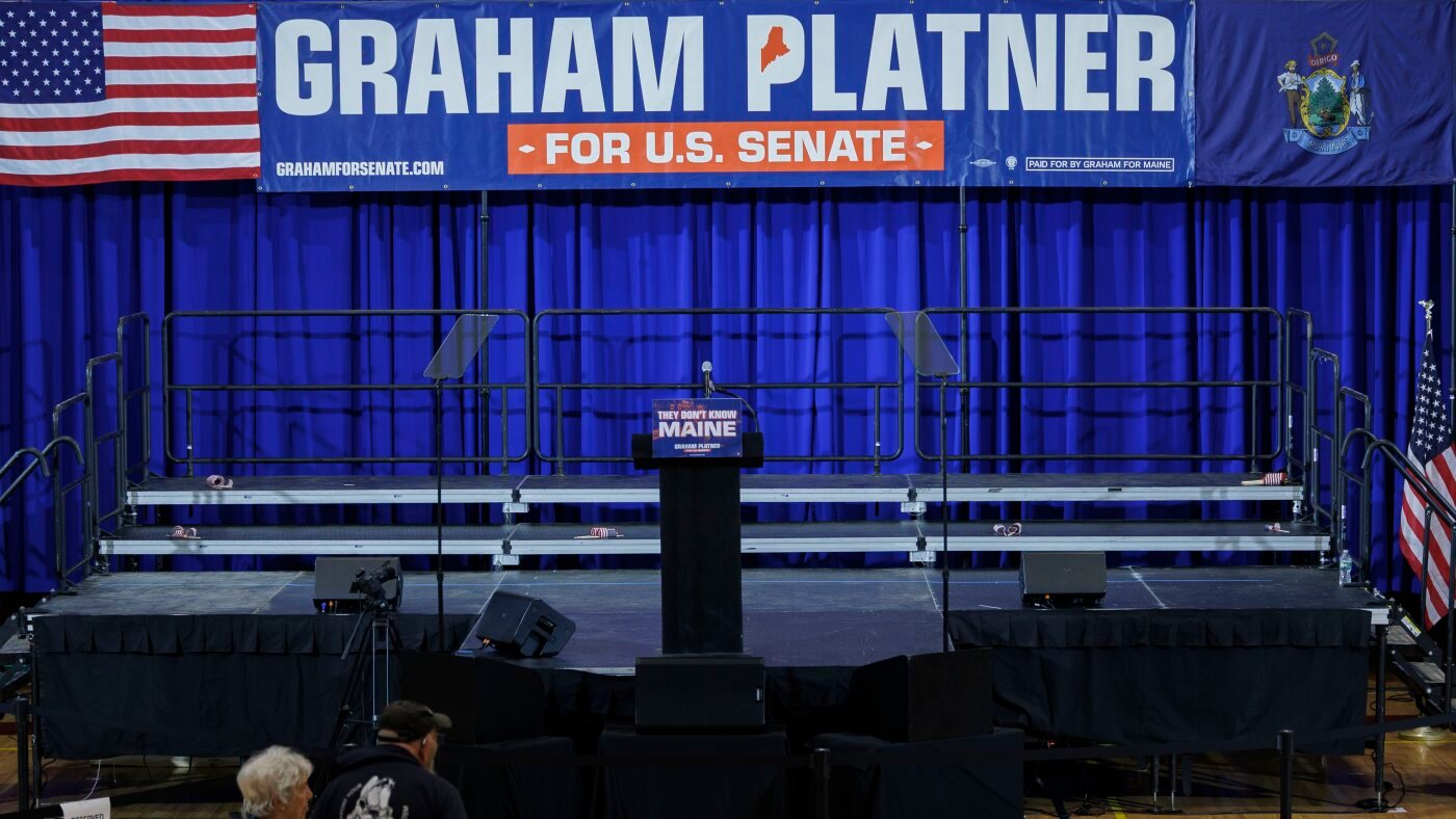 Platner ends his Senate bid after allegation of rape : NPR