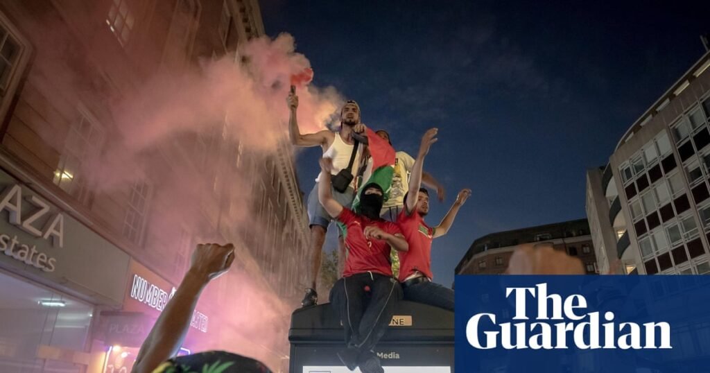 Police officer hurt amid violent disorder in London after France beat Morocco | World Cup 2026