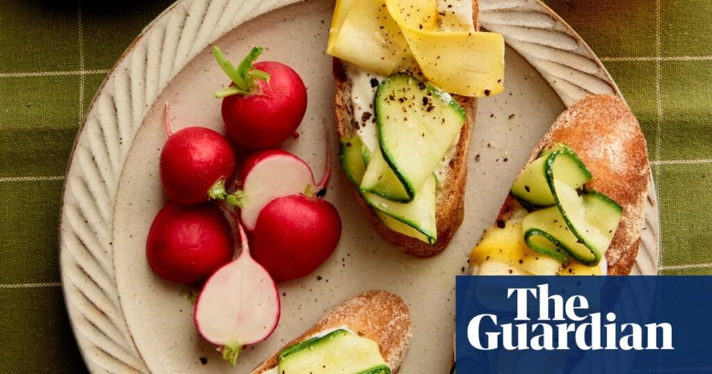 Rukmini Iyer’s quick and easy recipe for courgette and whipped feta bruschetta with radishes | Food