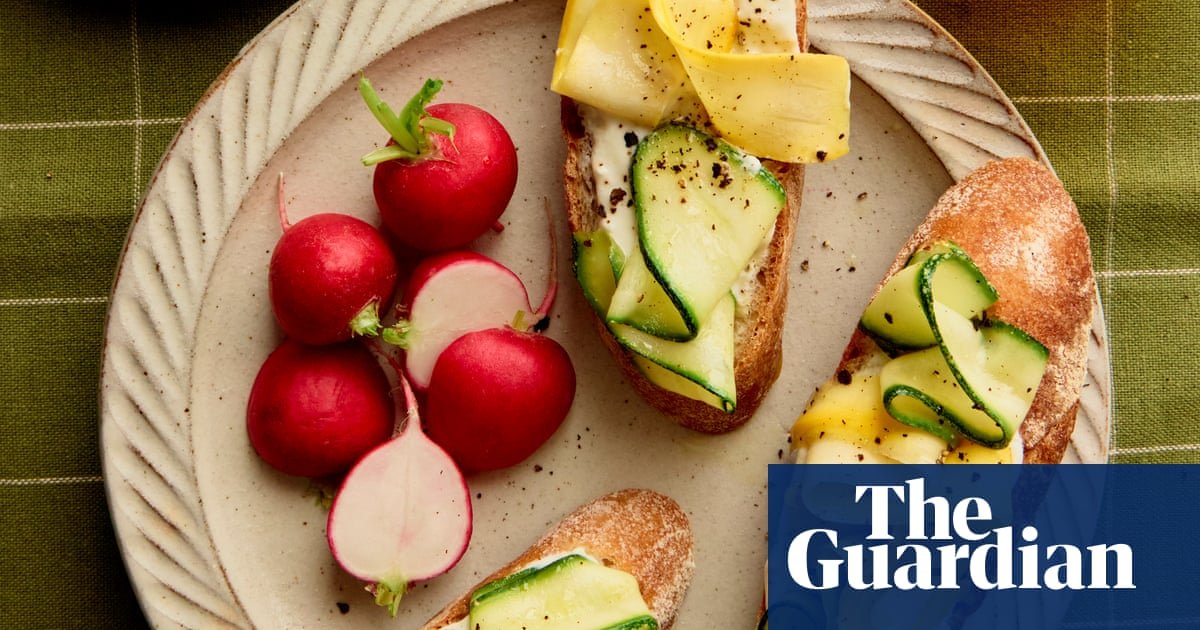 Rukmini Iyer’s quick and easy recipe for courgette and whipped feta bruschetta with radishes | Food