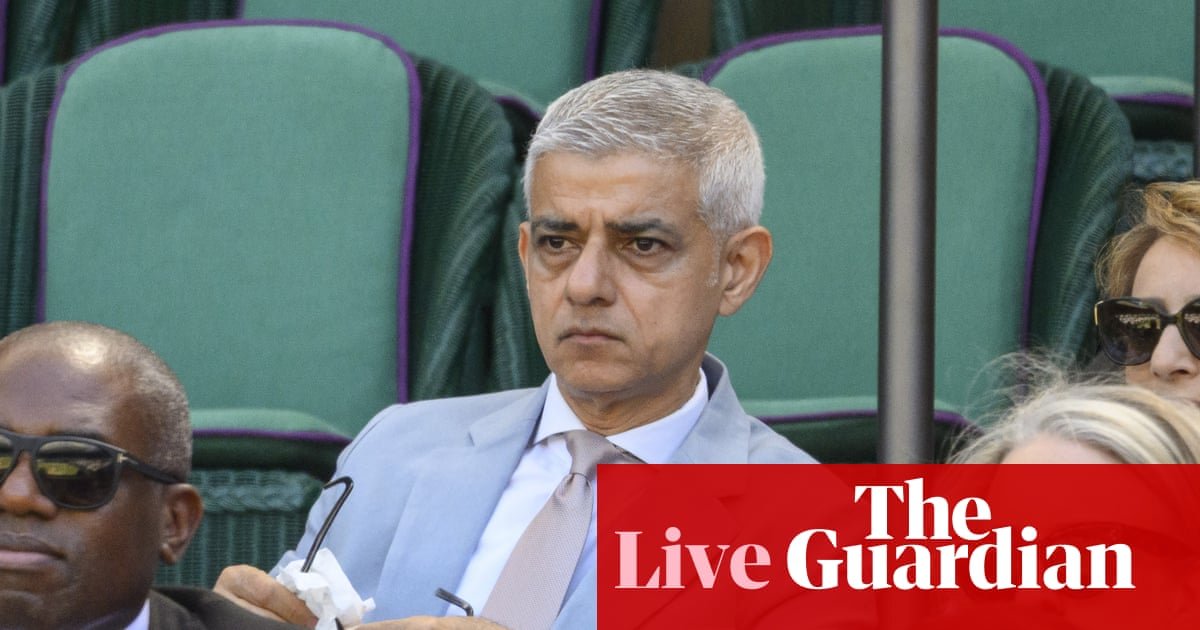Sadiq Khan given seat in Lords, as Starmer creates 26 new peers days before he leaves No 10 – UK politics live | Politics