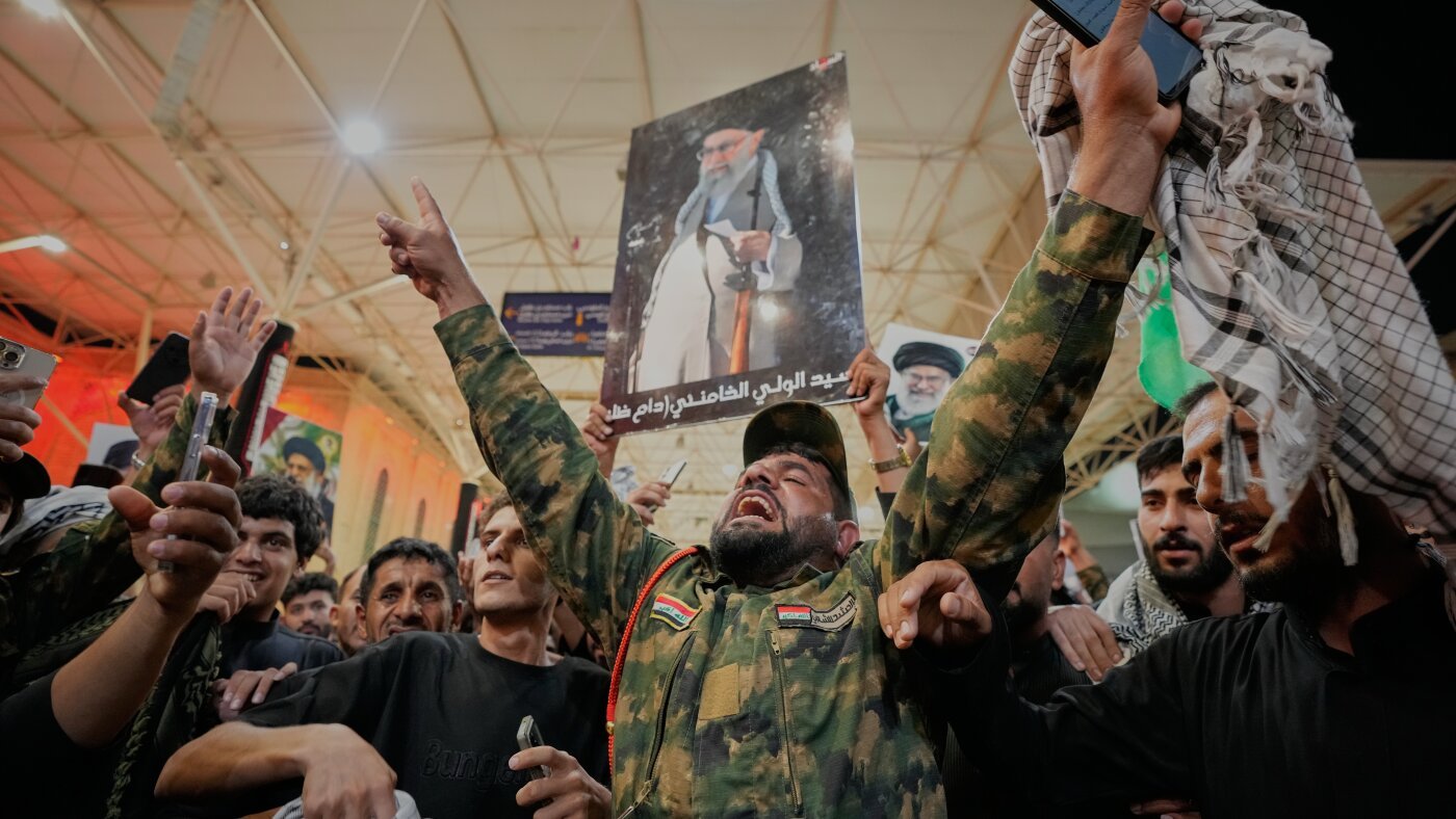 Tehran targets Bahrain and Kuwait after US strikes : NPR