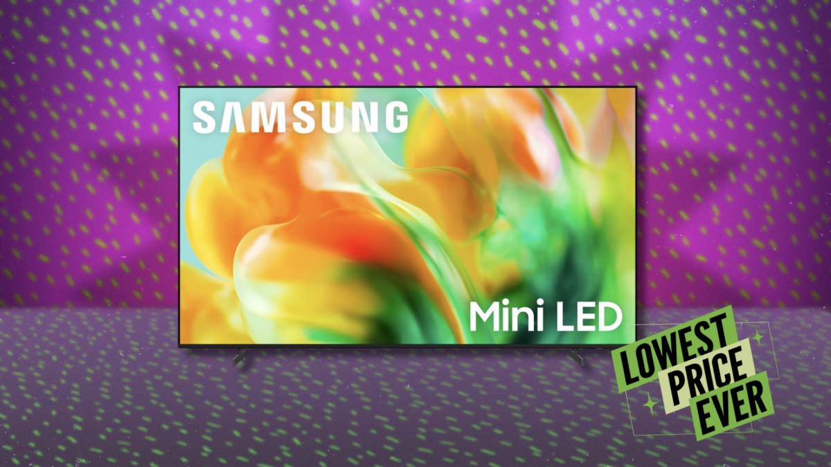 This 55-Inch Samsung Mini LED TV Is $160 Off Right Now