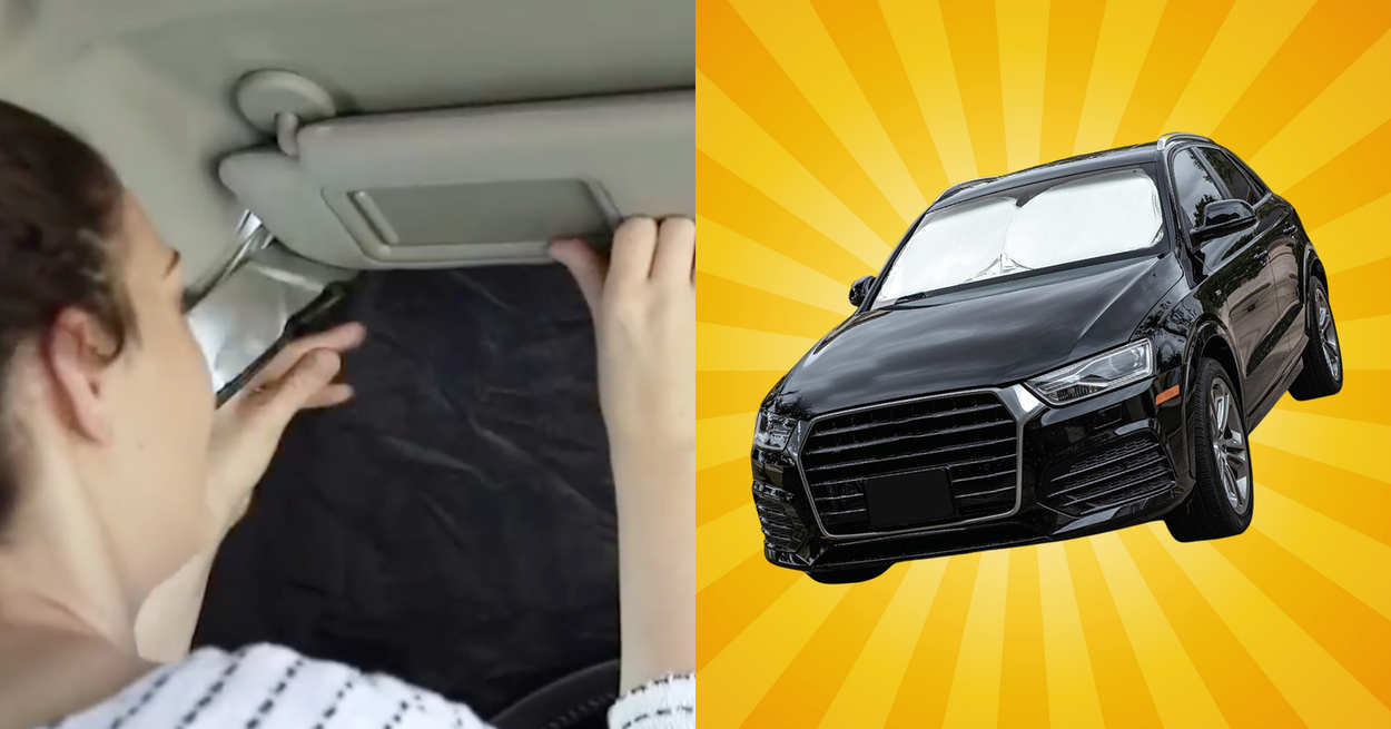 This Cooling Windshield Cover Is A Lifesaver