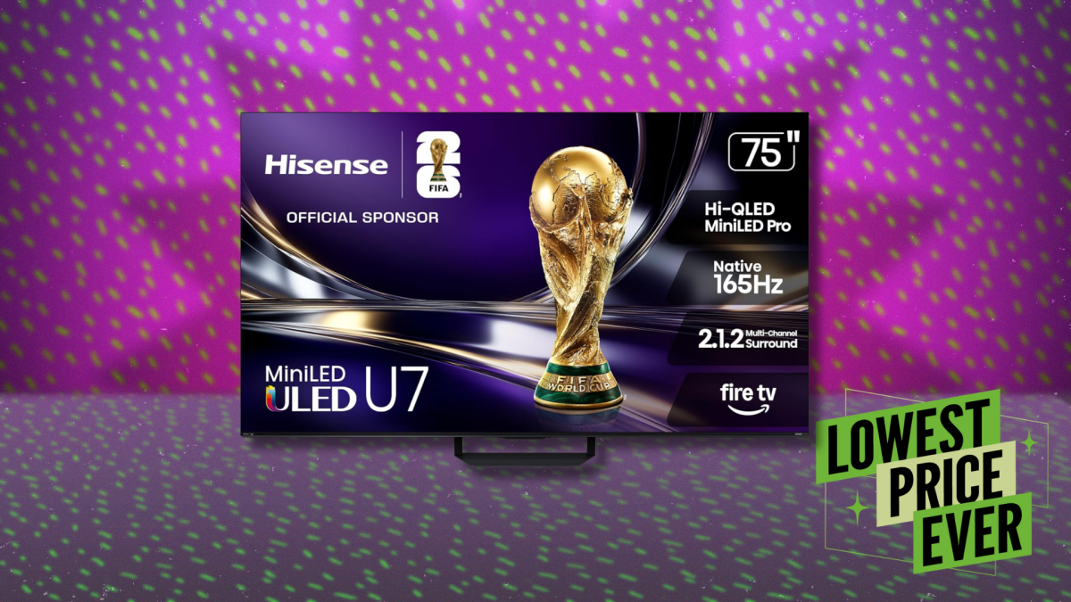 This Massive Hisense U7 QLED TV Is 43% Off , Its Lowest Price Ever