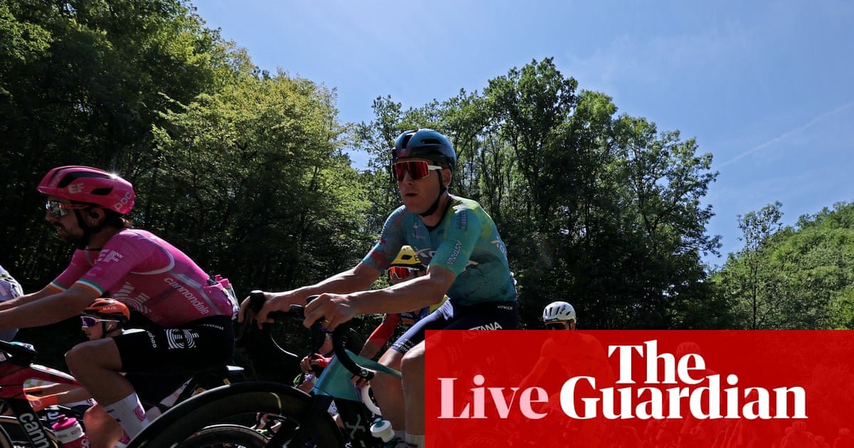 Tour de France 2026: heat-shortened stage nine updates on road to Ussel – live | Tour de France 2026