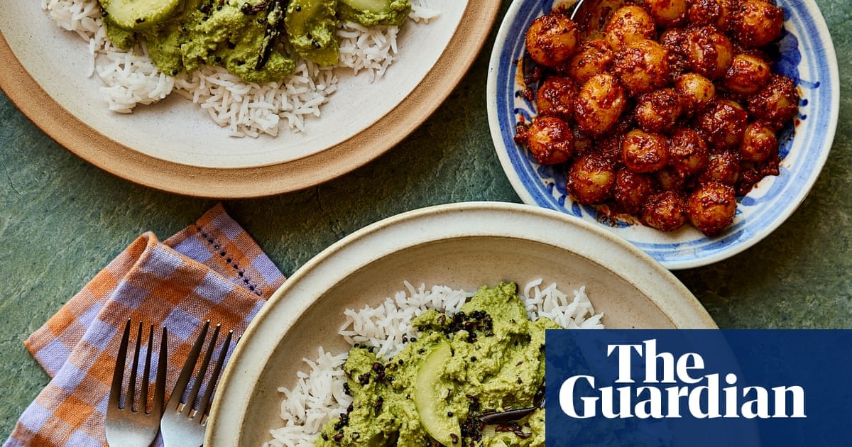 A Tamil summer vegetarian feast: Cynthia Shanmugalingam’s cucumber yoghurt curry and gooseberry pickle | Curry