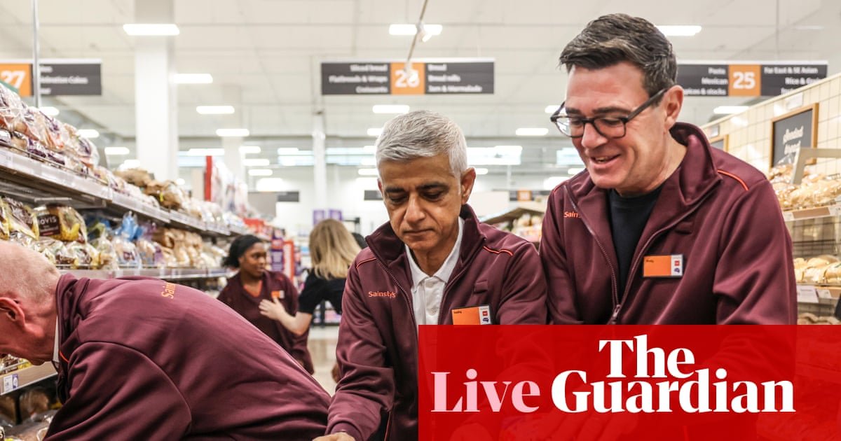 Burnham announces plan for 10,000 work experience placements for young people – UK politics live | Andy Burnham