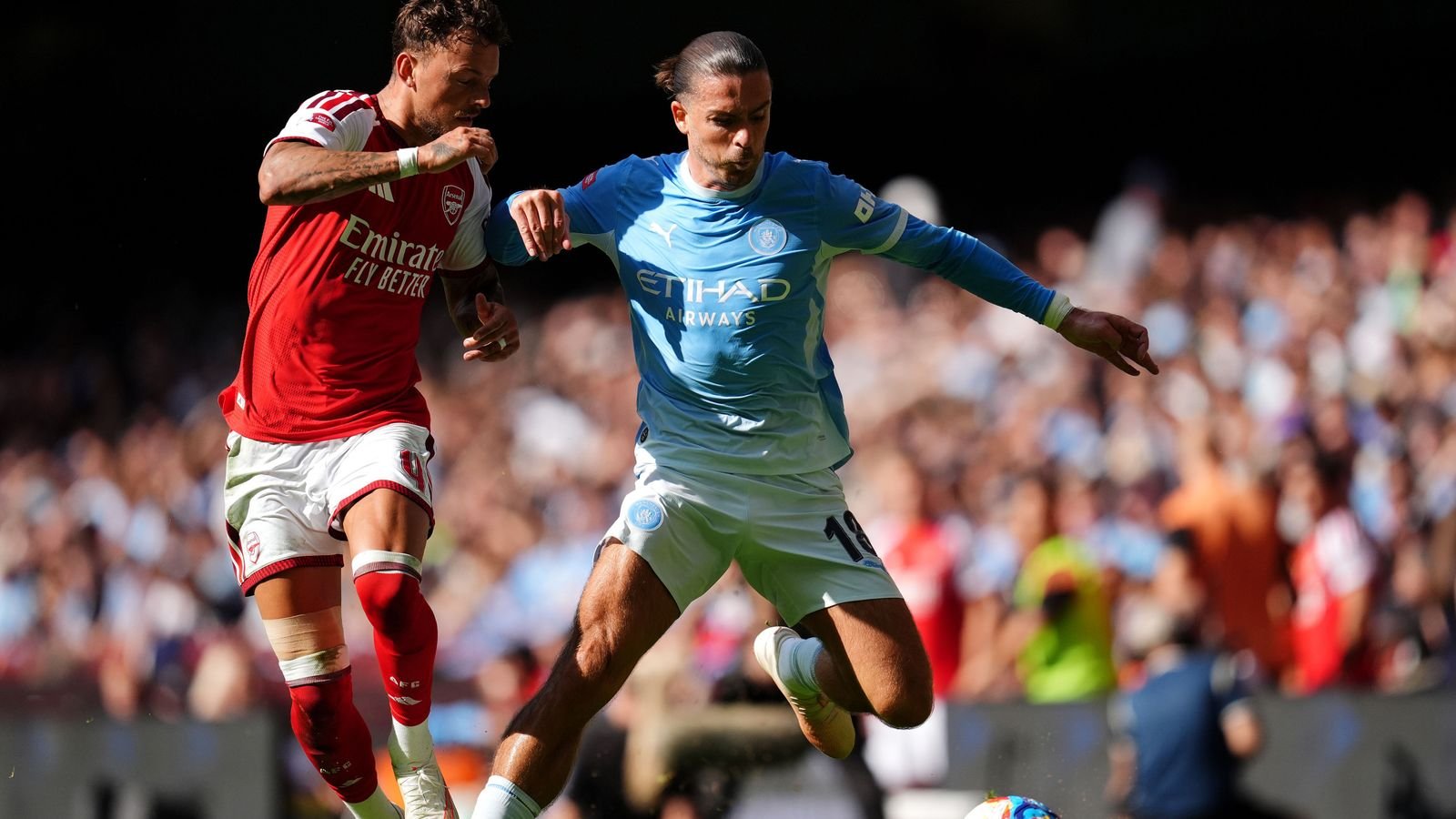 Jack Grealish has featured from the bench in both of Manchester City's games under Enzo Maresca