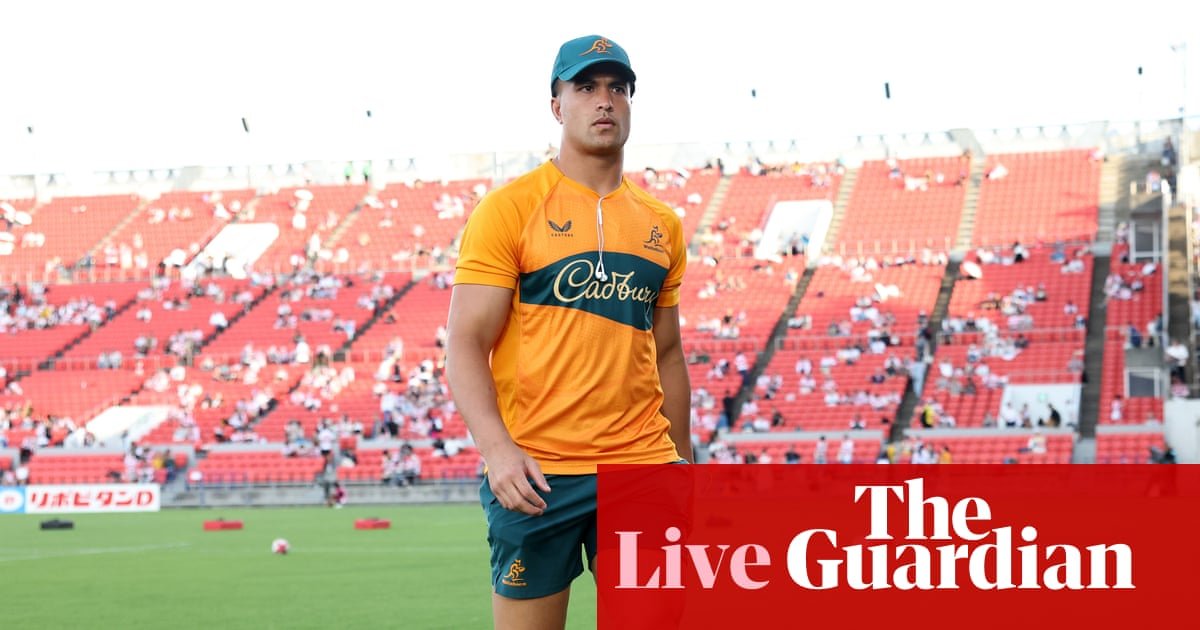 Japan v Australia: rugby union international – live | Rugby union