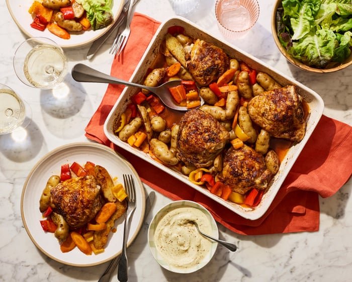 Jimi Famurewa’s spice bag traybake – recipe | Recipes from FEED