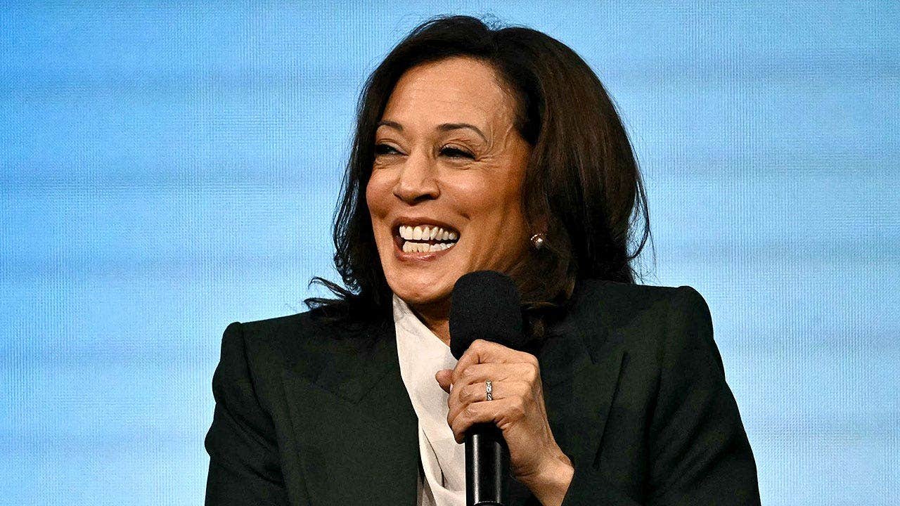 Kamala Harris mocked for using Trump's 'too big to rig' midterm cry