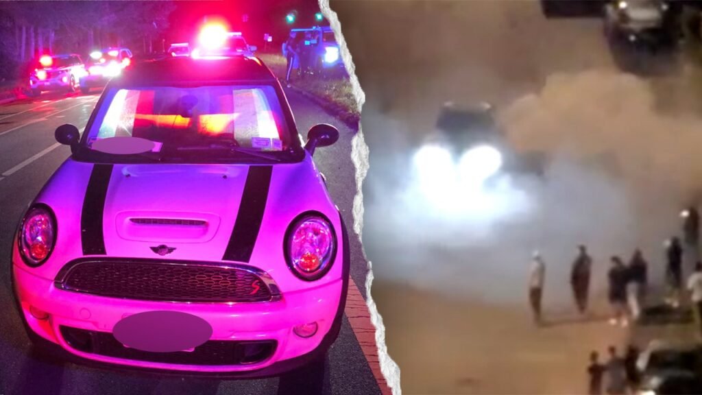 Long Island street takeover ends with 15 arrests, 7 vehicles impounded: police