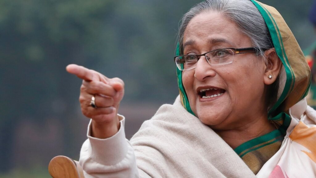 Ousted Bangladeshi leader vows to return from exile despite facing a death sentence : NPR