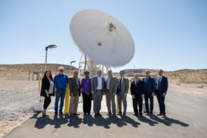 Ribbon-Cutting Event for NASA Deep Space Network’s Deep Space Station 23