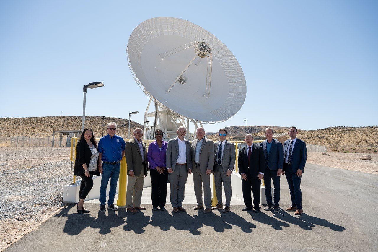 Ribbon-Cutting Event for NASA Deep Space Network’s Deep Space Station 23