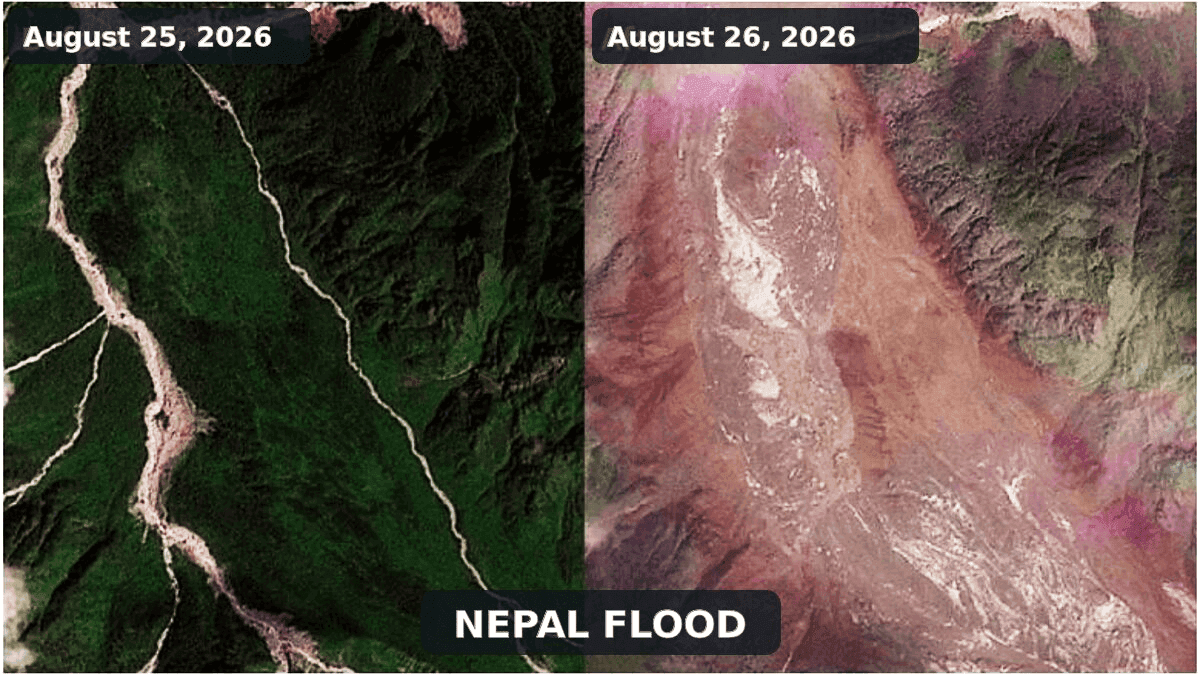 Severe Himalayan Outburst Flood Caused by Ice-Rock Avalanche, USGS Confirms Landslide Seismic Signal