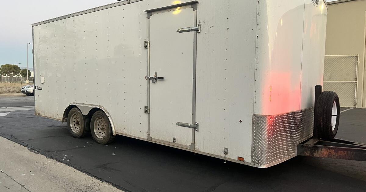 The trailer full of camp supplies was stolen, but the mission remained for a California nonprofit
