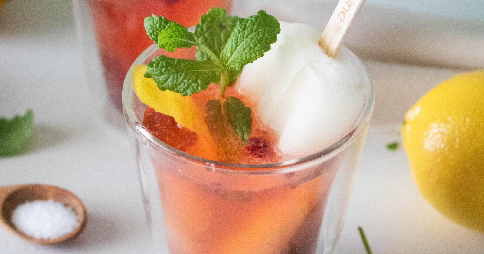 Toast to Summer With This Lemon Frozen Fruit Bar Cocktail