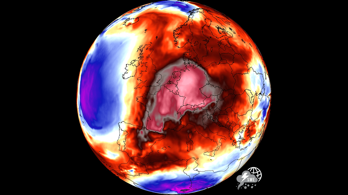 A Late-Season Heatwave Expands Across Europe into Early October