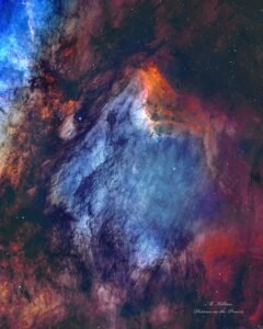 APOD: 2026 September 7 - The Pelican Nebula in Gas, Dust, and Stars