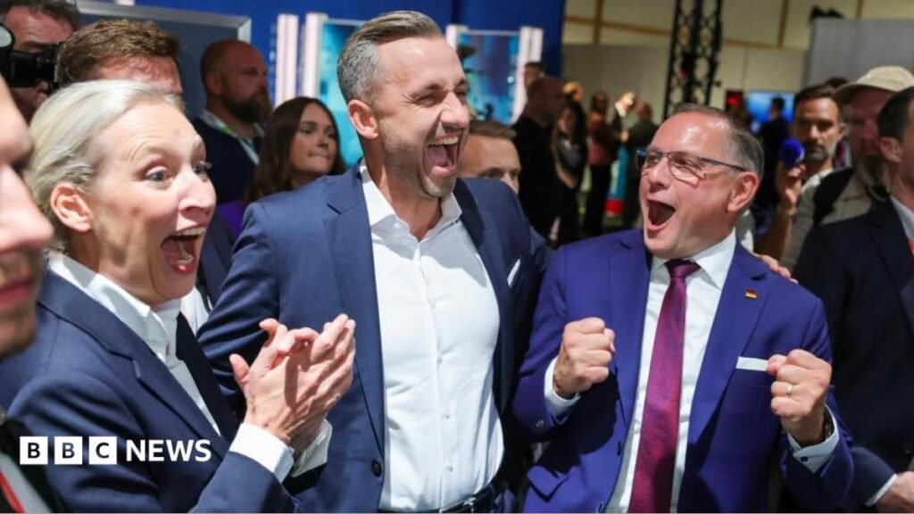 German far-right set for big win in eastern state of Saxony-Anhalt – projections