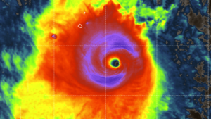 Historic Pressure Drops Near Mexico