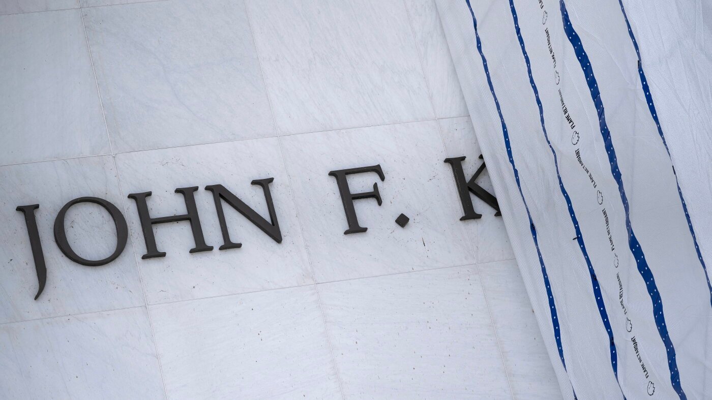 Judge blocks Trump's name from Kennedy Center : NPR