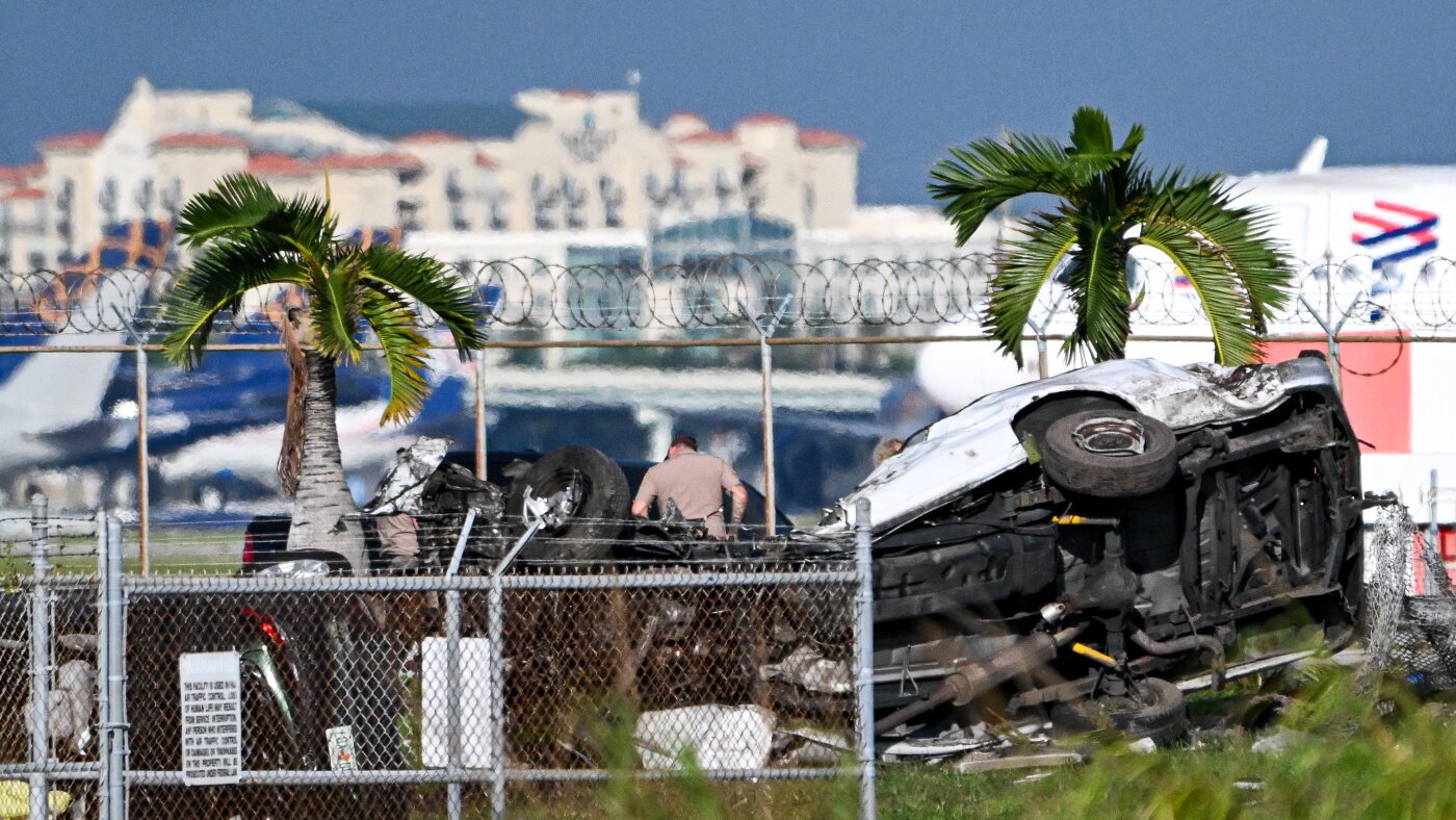 Miami plane crash; Ukraine; Affirmative for Germany : NPR