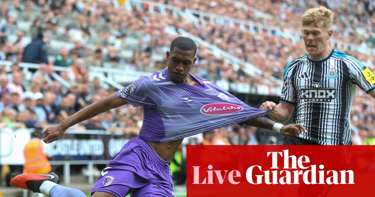 Newcastle United v Bournemouth: Premier League – live | Premier League
