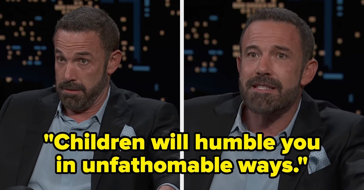 “Oh Look, Dad, It’s Your Autobiography”: Ben Affleck Just Shared The Absolutely Brutal Ways His Kids Roast Him, And People Are Obsessed With His Self-Awareness