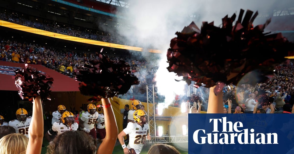 ‘It’s about to go global’: American college football rocks into Wembley – a photo essay | College football