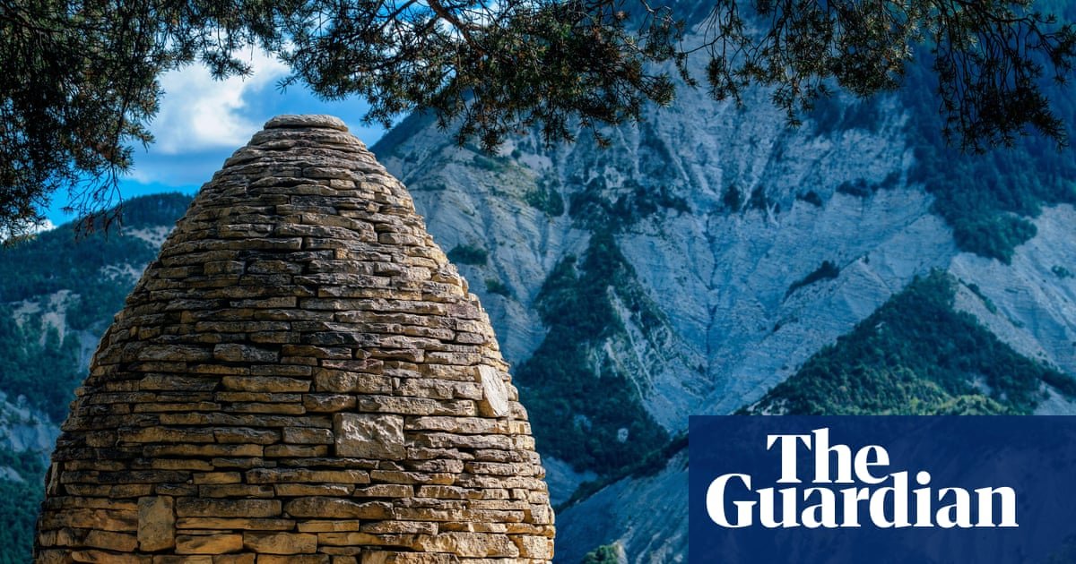‘To sleep in a sculpture is a wonderful idea’: a hike along Andy Goldsworthy’s epic art trail in Haute-Provence | France holidays