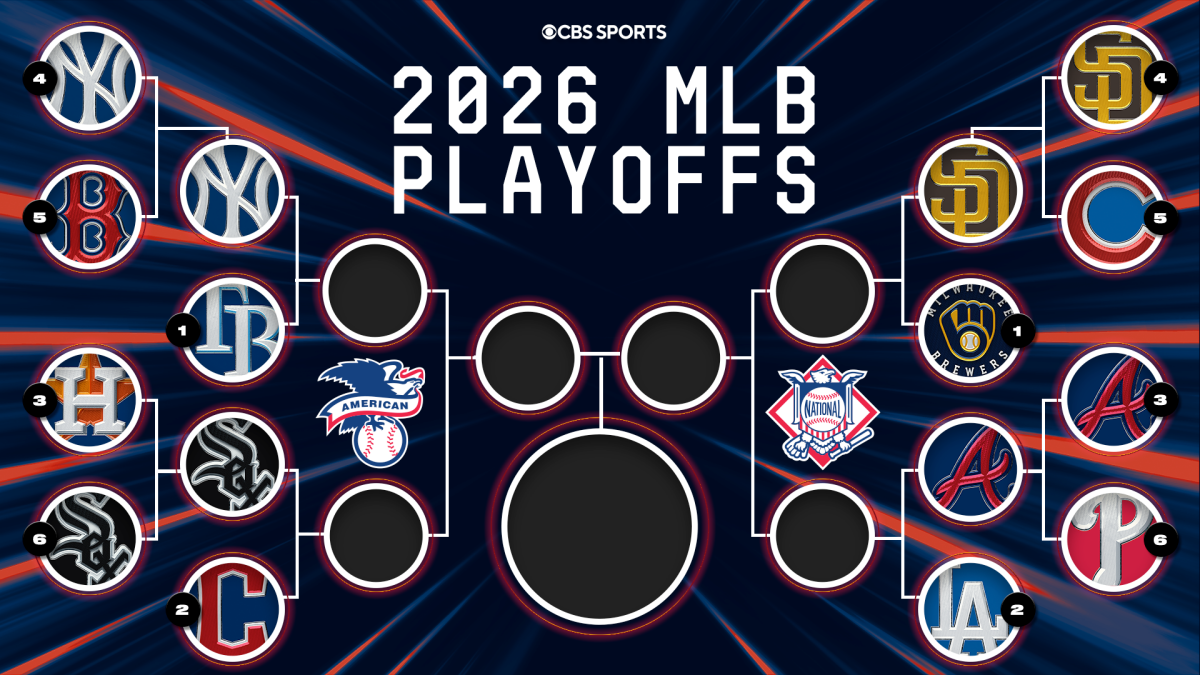 2026 MLB playoff bracket: Schedule, scores, where to watch as Brewers go for sweep of Padres in NLDS