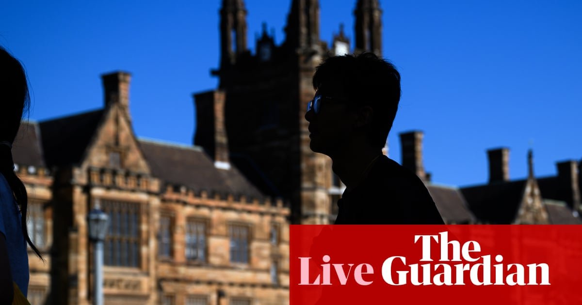 Australia news live: Labor to make it harder for international students to change courses; Inman-Grant says time for new eSafety leadership | Australia news