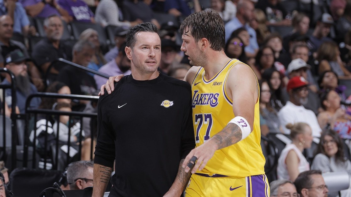 Bronny James, Luka Doncic Final Box Score Stats, Highlights from Lakers vs. Kings Preseason