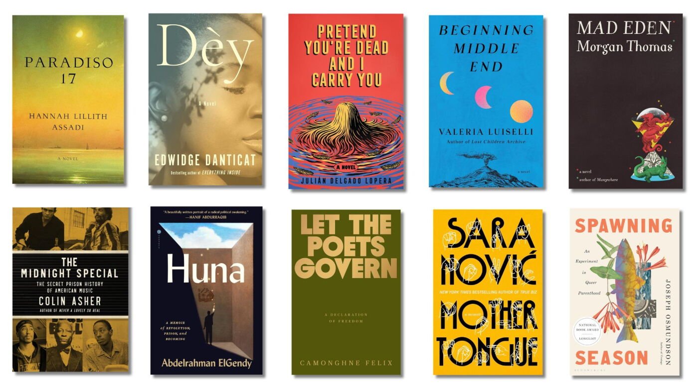See the 2026 National Book Award finalists : NPR
